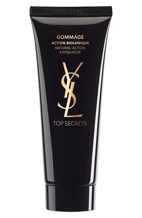 ysl top secrets exfoliator|Yves Saint Laurent Top Secrets Natural Action Exfoliator, 2.5 oz .